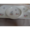 Lovely large BESWICK snack tray 30cm x 35cm `dancing days`