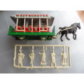 LLEDO horsedrawn tram. complete with figures.  [m4]