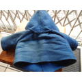 Lovely Original large paddington bear blue felt jacket