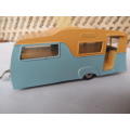Dinky Toys Four-Berth Caravan #188 Blue Meccano Made In England repainted  [m313]