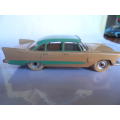 VINTAGE Dinky Toys No.178 PLYMOUTH PLAZA, SPUN HUBS, WINDOWS , MADE IN ENGLAND (1950 -60S).  [M23]