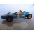 Vintage Dinky Toys #240 Cooper Race Car in Blue  [m22]