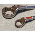 2x Gedore ring spanners (80mm and 46mm)