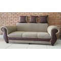 Chelsea 3 Seater Couch / Sofa - With 3 Free Cushions