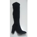 Thigh High Suede Winter Boots  .