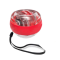 Power Wrist Ball with Led Light Auto-Start Gyro Ball - Black-Red-Blue avialable