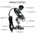 DIGITAL MICROSCOPE Electronic Magnifier 200x Zoom With 2MP Endoscope and LED Light