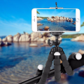 Flexible Phone and Camera Tripod With Bluetooth Remote