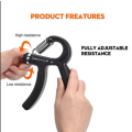 5 Pack Hand Grip Strengthener Finger Forearm Strength Exerciser Kit-Black