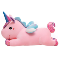 2 In 1 Unicorn Shaped Throw Plush Pillows with Blanket