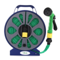 50FT 15M Retractable Garden Watering Turntable Flat Hose Pipe RF-21