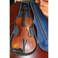 Antique Saxon German Violin circa 1800s Modelled after the work of Antonius Stradivari