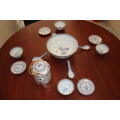 Vintage 14 piece Chinese Porcelain Soup Service marked. circa 1950`s - 60`s