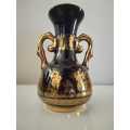 24k Gold detailed Greek Vase 15cm tall