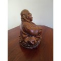 Antique Chinese Copper Clad Buddha