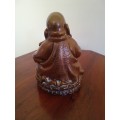 Antique Chinese Copper Clad Buddha