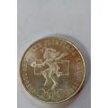 1968 -Mexico Olympic Games 25 Ley Silver Coin
