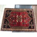 Hand woven Persian Shiraz Carpet 148 x 108 CM (WITH CERTIFICATE)