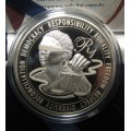 Protea Series 2016 - Life of a Legend - Nelson Mandela - SA MINT 1oz Sterling Silver R1 Proof Coin