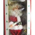 ANIMATED AND ILLUMINATED SANTA CLAUSE - IN ORIGINAL BOX FROM THE USA