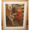 Adriaan Boshoff - Sought After South African Artist - Beautiful Framed Signed Print - Special