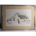 A Beautiful Framed Ted Hoefsloot Print Signed by the Artist