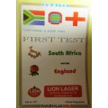 SOUTH AFRICA vs ENGLAND - JUNE 1994 - LOFTUS VERSVELD