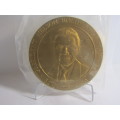 Nelson Mandela Bronze Medal:Replica of USA Congressional Gold Medal awarded to Mandela. Half Price
