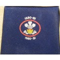 WELSH RUGBY UNION CENTENARY 1880/81 - 1980/81 TIE  COLLECTIBLE TIE - 42 YEARS OLD