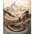 Big 150 Year Anniversary 1838 - 1988 Groot Trek  Commemorative Ceramic Jug with Lid