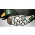 4 Beautiful Colourful Wooden Ducks - Handcrafted -Will Look Good in any Display - One bid for All 4