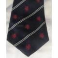 England Embroidered Cricket Tie - Dates from 1983   COLLECTIBLE TIE -  40 YEARS OLD