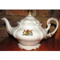Africana - South African Fine China - Old Coat of Arms - Huguenot Royale - Coffee/Tea Pot +
