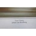 Signed  and Numbered Print by Renowned South African Artist Johan van Rensburg Print #221/1250
