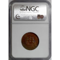 1959 ## NGC PF65RB ## 1/2 Penny (Half Penny) ## 2nd Highest Grade
