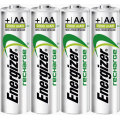 Energizer 2000mAh AA Power Plus Rechargeable Batteries - Brand New 4 Pack