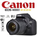 Canon EOS 4000D Digital SLR Camera Starter Bundle - New No Box