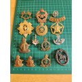 Various lot of South African Military Badges
