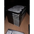 500GB laptop hard drives, Seagate, Toshiba and Western Digital