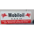 Mobil oil sign