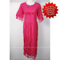 Womens Dark Fuscia Pink Indian dress by GO EAST brand