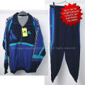 ADIDAS blues and black sports jacket and matching pants set