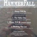 Hammerfall - Always Will Be [Import CD single] (2001)