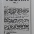 The History Of Rock Vol. 1-4  &  Vol. 8-10 [7 x CASSETTE Bundle]