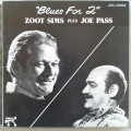 Zoot Sims Plus Joe Pass - Blues For 2 (1985)     *JAPANESE Release