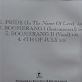 U2 - Pride (In The Name Of Love) (Import CD single) (1984)