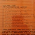 Joe Williams - Joe Williams & Friends June 1985: I Just Want To Sing (1985)