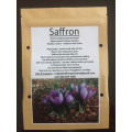 Saffron Starter Pack5 BulbsCrocos Sativus