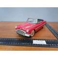 Vintage Red tin toy car