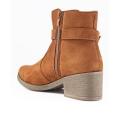 ANKLE BOOTS - TAN SIZE 3 4 5 6 7 8